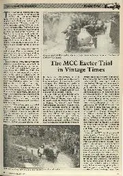 Veteren to Classic - The MCC Exeter Trial - Left