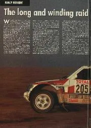 Rally review, February 1993 - Left