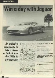Win a day with jaguar - Left