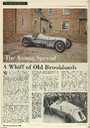 A whiff of old Brooklands - Left
