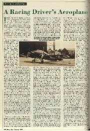 A Racing Driver's Aeroplane - Left