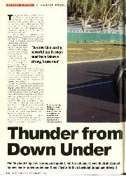 Thunder from Down Under - Left