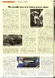 The family tree of a home-grown racer - Left