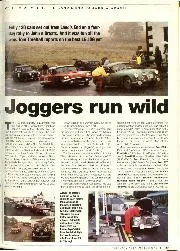 Joggers run wild - Left