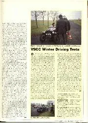 VSCC Winter Driving Tests - Left