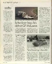 Scheckter buys his debut GP McLaren - Left