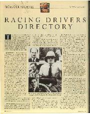 Racing Drivers Directory - Left