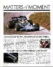 Goodwood festival honour Lotus and Tyrrell - Left