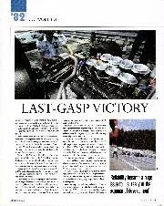 Last-gasp victory - Left