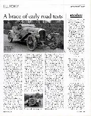 A brace of early road tests - Left