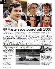 GP Masters postponed until 2006 - Left