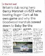 In the hot seat -- Gerry Marshall - Left