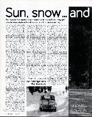 Sun, snow... and Saabs - Left