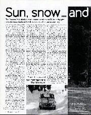 Sun, snow... and Saabs - Left