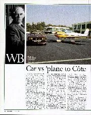 Car vs 'plane to Côte d’Azur - Left