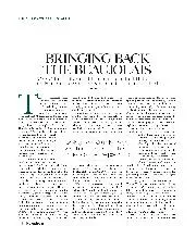 Bringing back the Beaujolais - Left