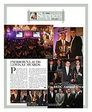 PM Brown lauds Lewis at awards - Left