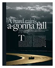 A hard rain's a-gonna fall - Left