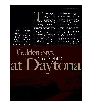 Golden days (and nights) at Daytona - Left