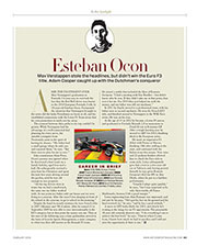 Esteban Ocon - Left