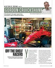 Historic scene with Gordon Cruickshank - Left