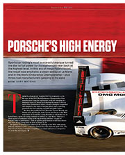 Porsche’s high energy works out - Left