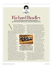 In the spotlight: Richard Bradley - Left