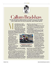 In the spotlight: Callum Bradshaw - Left