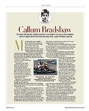 In the spotlight: Callum Bradshaw - Left