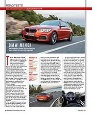 Road test: BMW M140i - Left