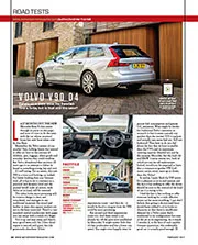 Road test: Volvo V90 D4 - Left