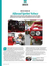 Racer rebuild: Alfasud Sprint Veloce - Left