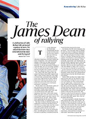 The James Dean of rallying - Right