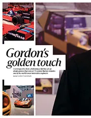 Gordon’s golden touch - Left