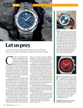 Precision: Let us prey — Chopard Alpine Eagle - Left
