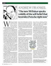 Jacked-up 911 Dakar shows confidence of Porsche - Left