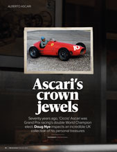 Alberto Ascari: a collection of his personal treasures cover