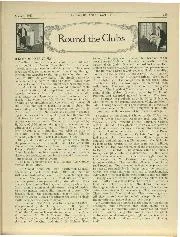 Round the Clubs, January 1925 - Left