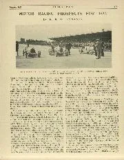 MOTOR RACING PROSPECTS FOR 1927. - Left