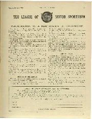THE LEAGUE OF MOTOR SPORTSMEN - Left