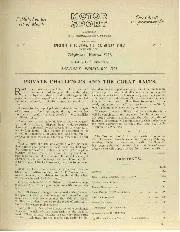 CONTENTS, January 1928 - Left