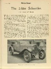 The 2-litre Schneider. - Left