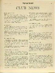 Club news, January 1930 - Left