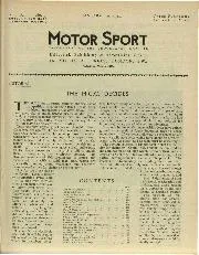CONTENTS, January 1934 - Left