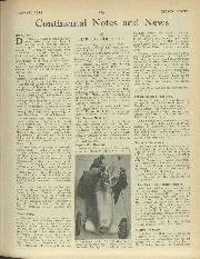 Continental Notes and News, January 1935 - Left