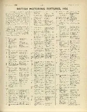 BRITISH MOTORING FIXTURES, 1936 - Left