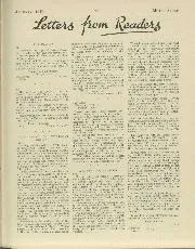 Letters from Readers, January 1937 - Left