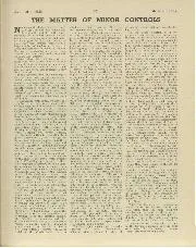 THE MATTER OF MINOR CONTROLS - Left