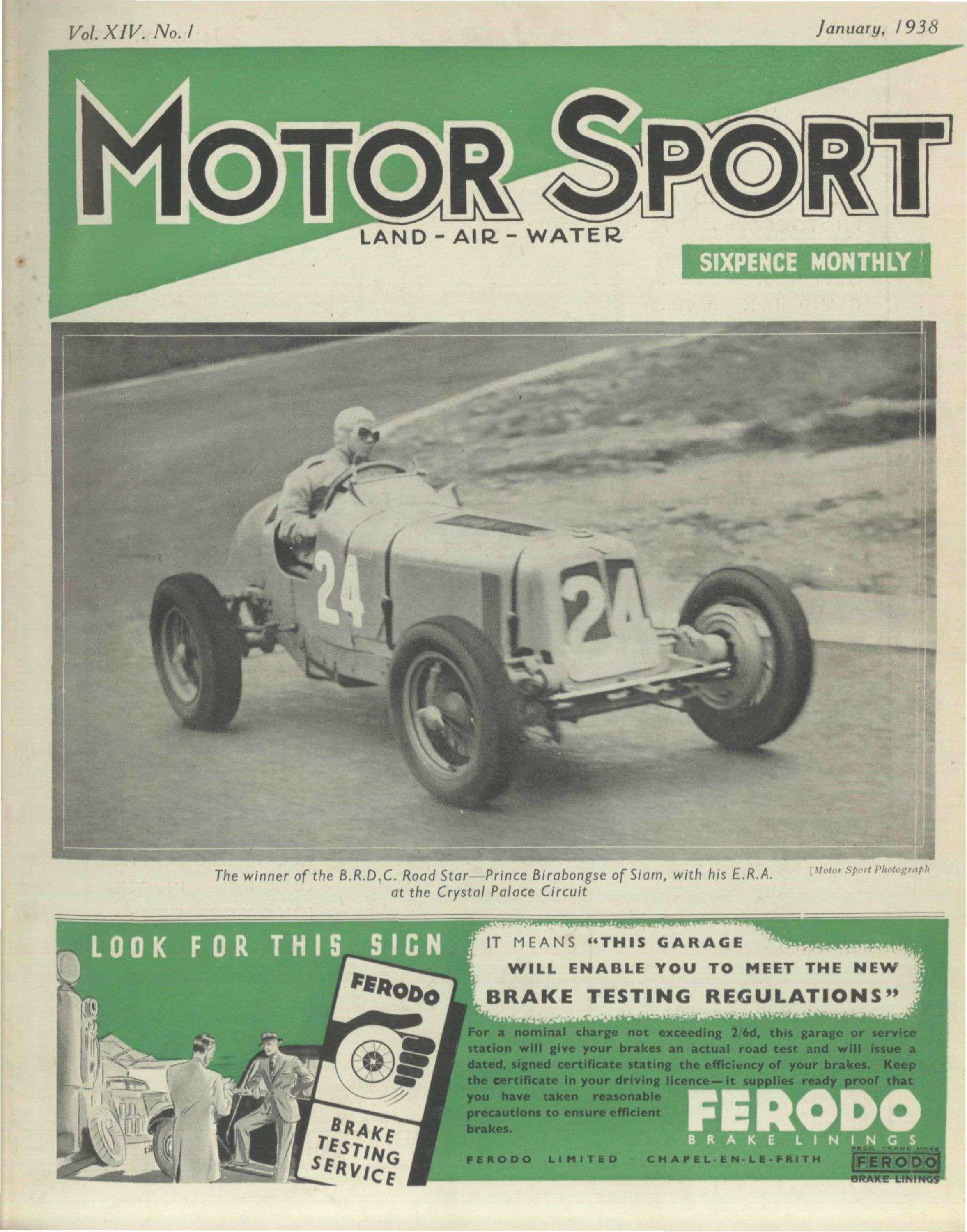 Cover image for January 1938