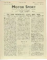 THE FORD ENTHUSIASTS' CLUB'S XMAS TRIAL - Left